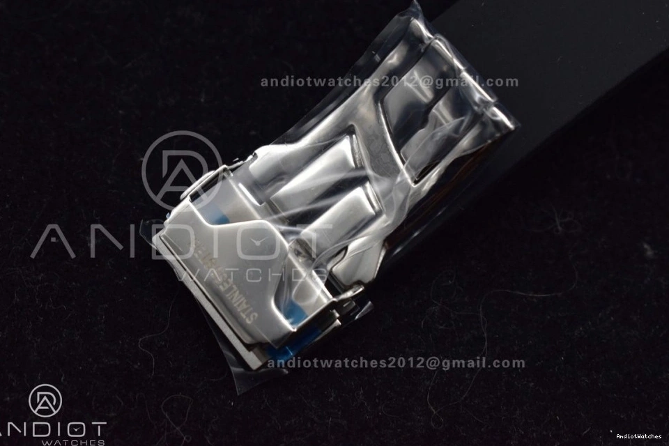 588 Dial Bold Gummy 45mm Edition 1:1 Strap Black Fusion HBF A on Best RG Black 0404